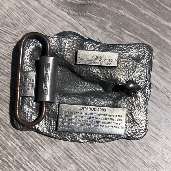 Alaska 2003 I did a Rod belt buckle numbered - Picture 4 of 5